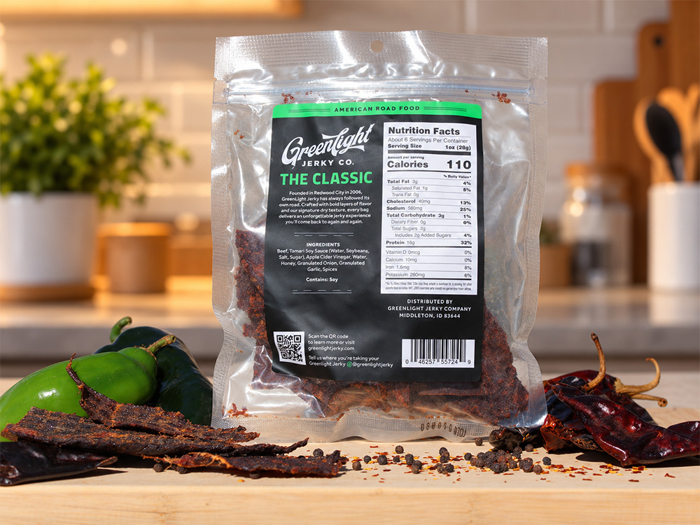 The Classic Beef Jerky — Single Pack (6.25oz) - Image 2