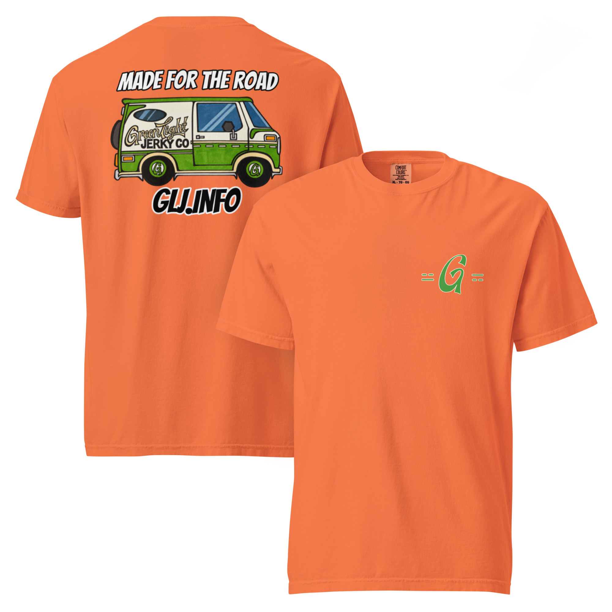 GreenLight Jerky - Made For The Road, Van T-Shirt - Image 10