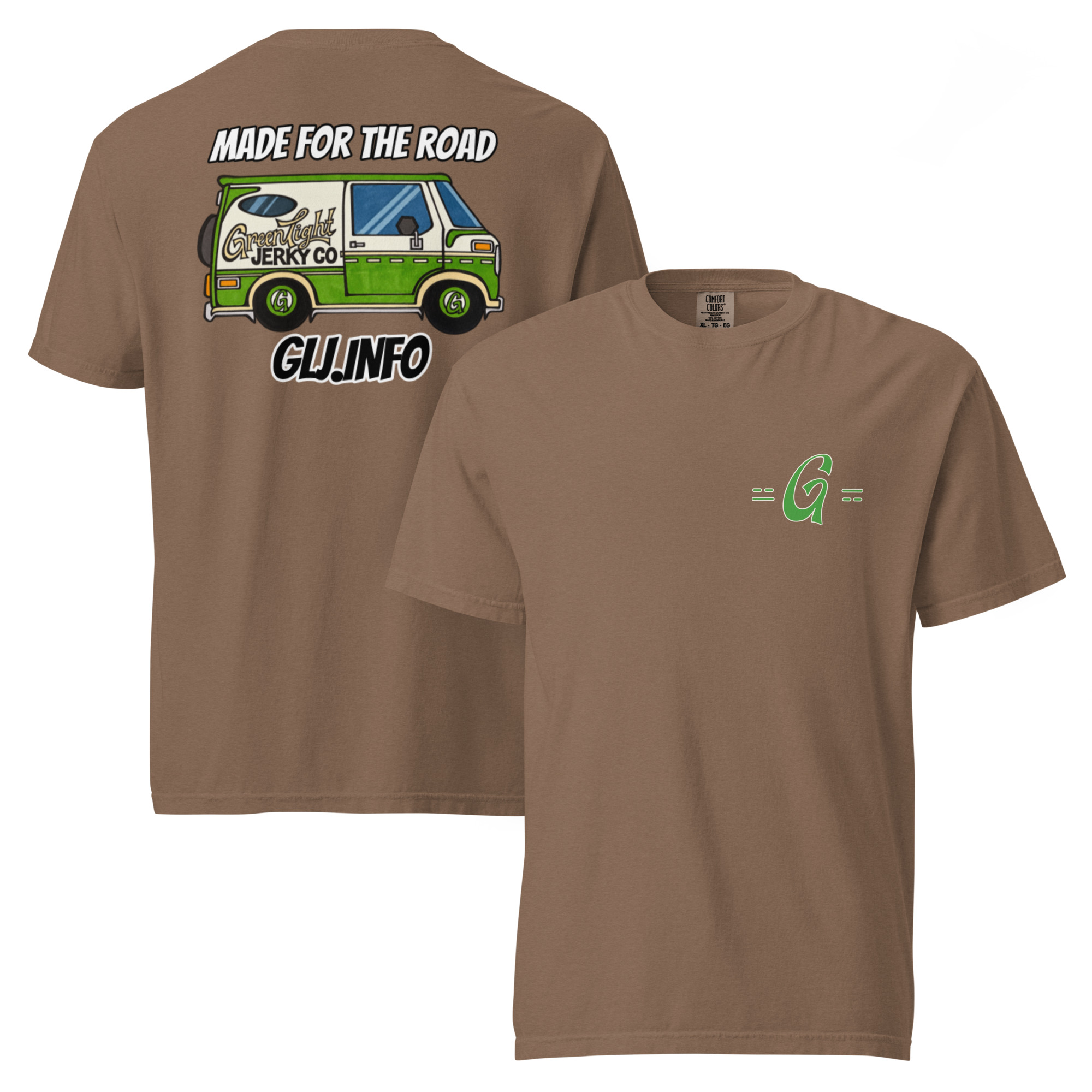 GreenLight Jerky - Made For The Road, Van T-Shirt - Image 8