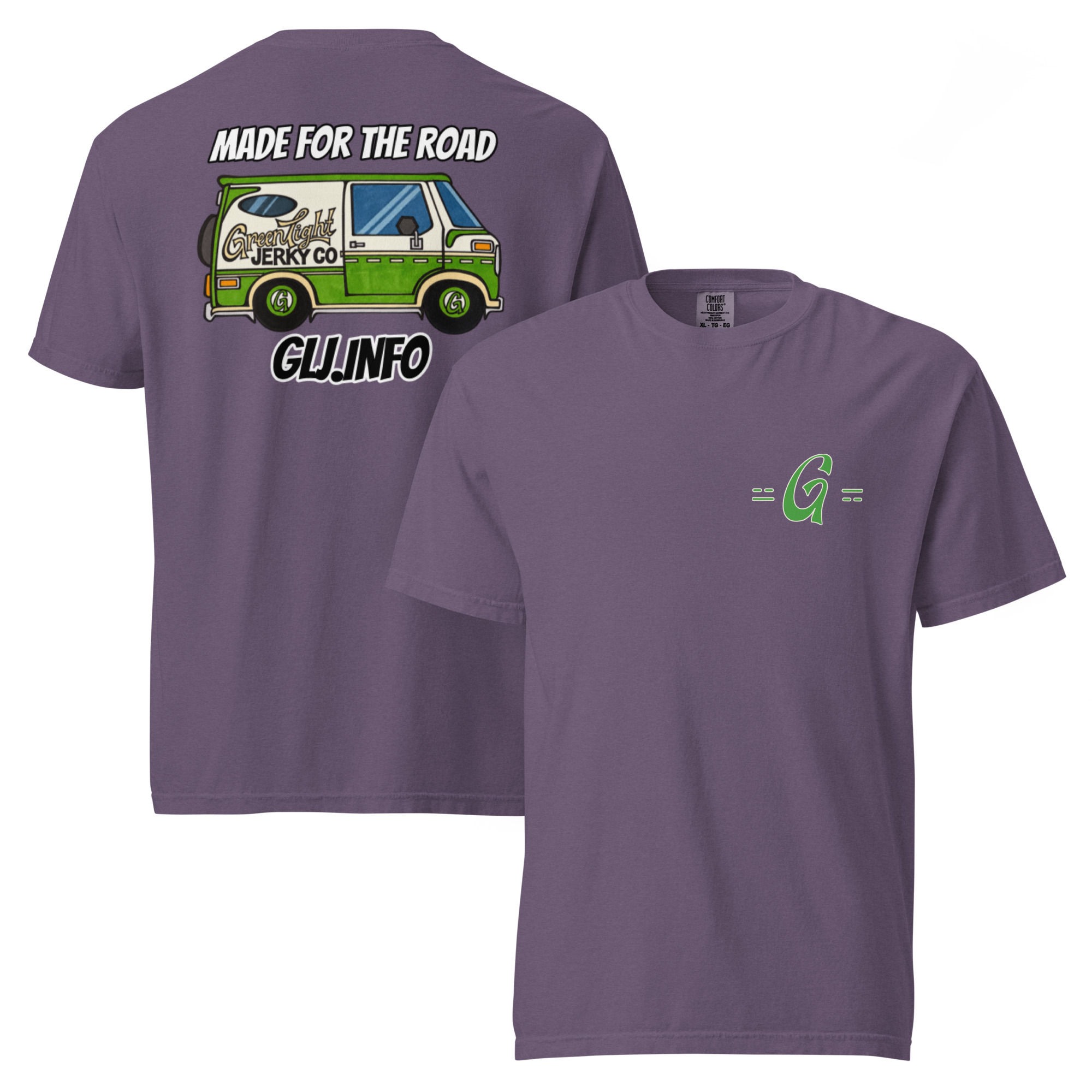 GreenLight Jerky - Made For The Road, Van T-Shirt - Image 6