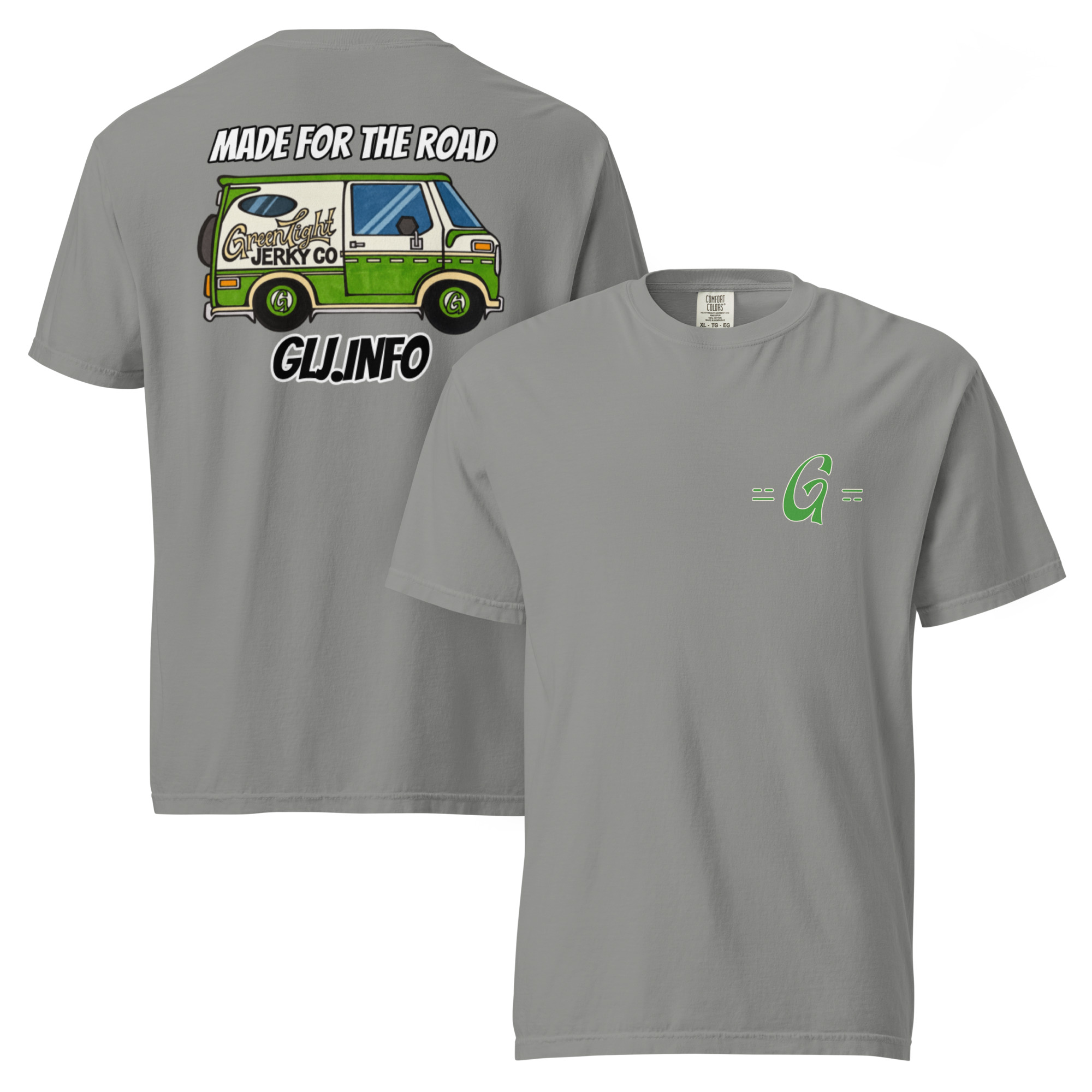 GreenLight Jerky - Made For The Road, Van T-Shirt - Image 11