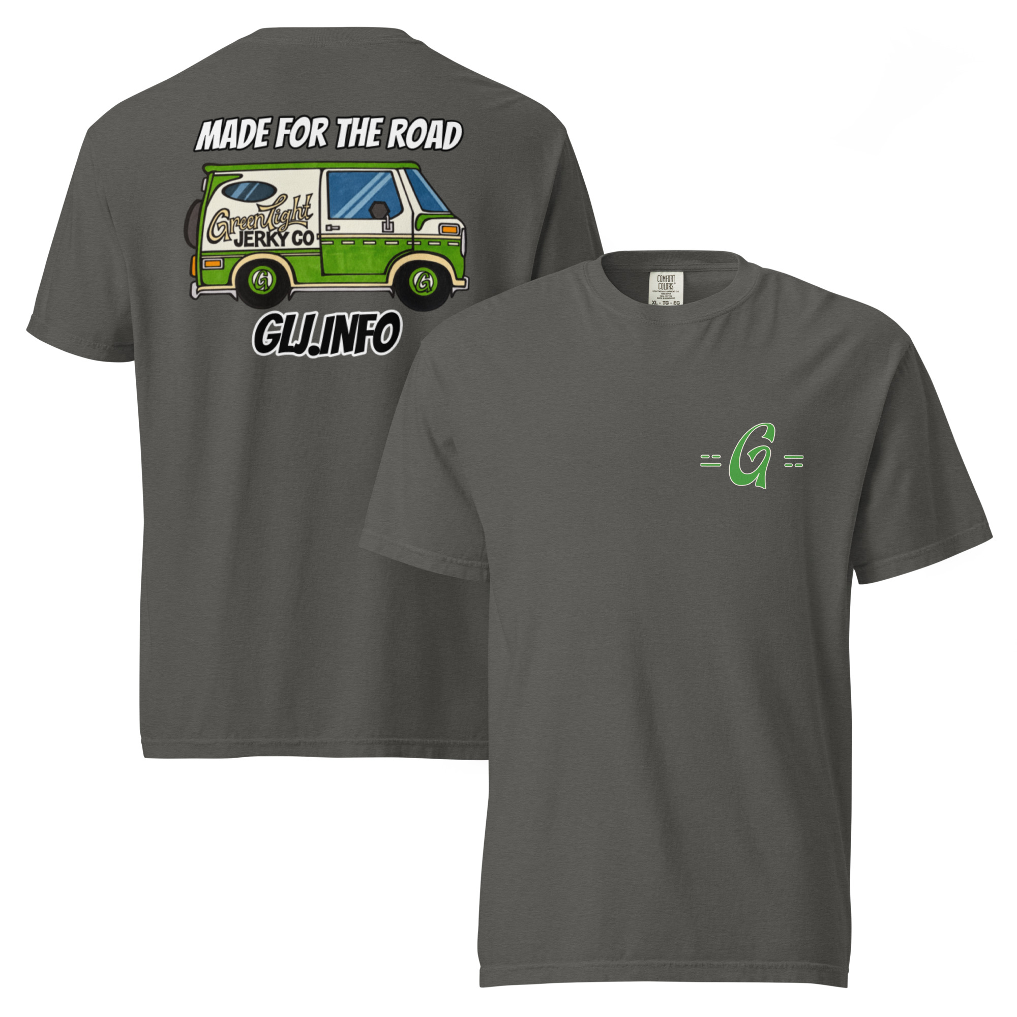 GreenLight Jerky - Made For The Road, Van T-Shirt - Image 5