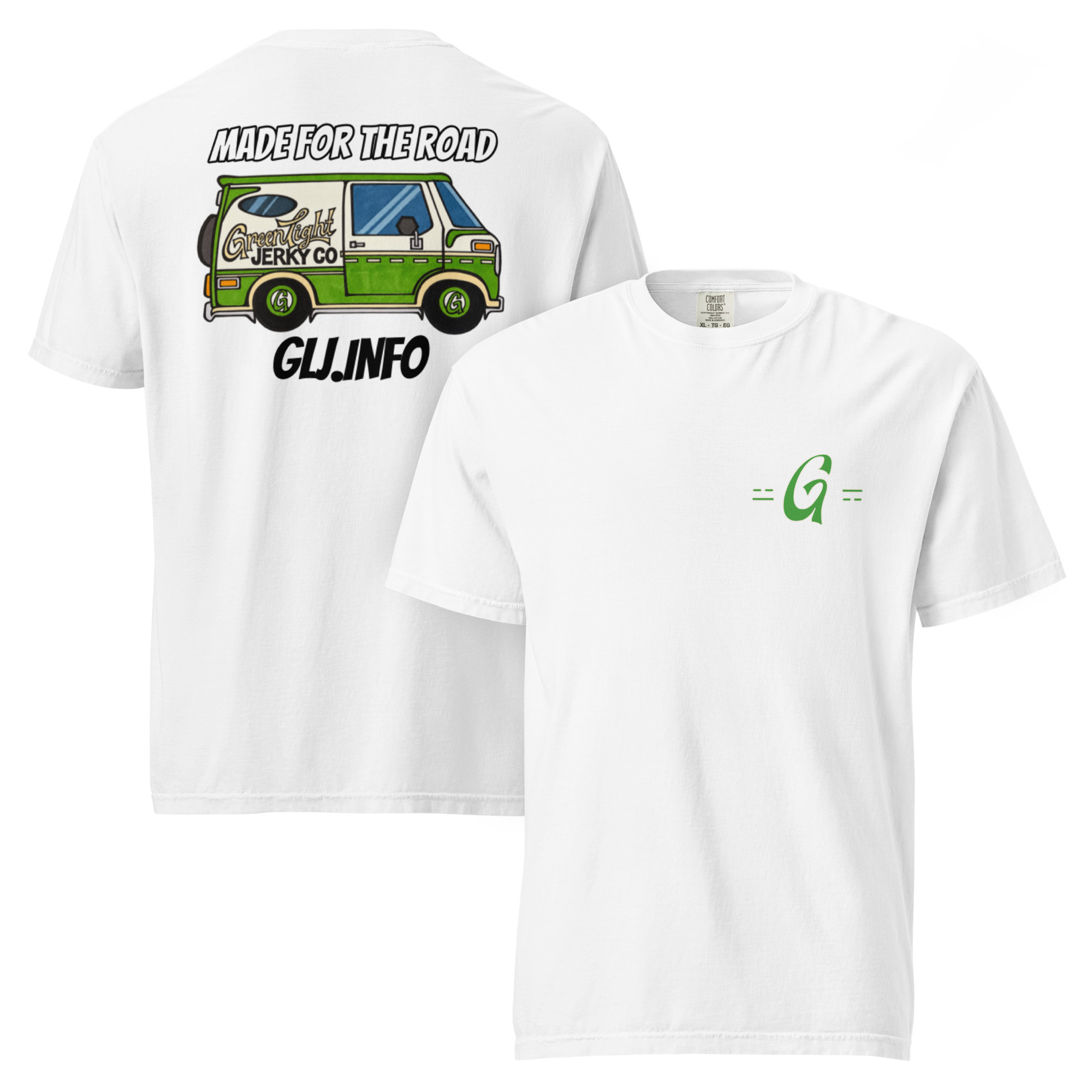 GreenLight Jerky - Made For The Road, Van T-Shirt - Image 13
